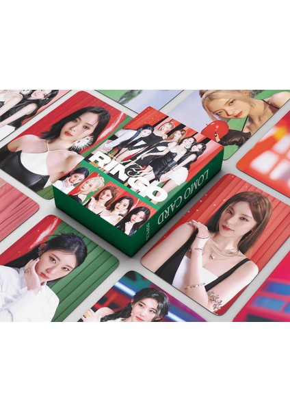 Itzy Lomo Kartları 55PCS Itzy Ringo Yeni Albüm Itzy Mini Lomo Kartları Hayranlar Için Itzy Photocards (Yurt Dışından)