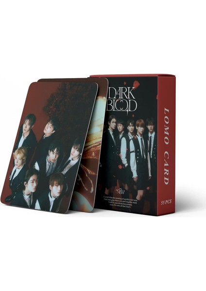 Kpop Entrypen Photocard 55PCS Enhypen Lomo Kartları Enhypen Dark Blood Albüm Lomo Kartları Enhypen Poster Kartları Hayranlar Için (Yurt Dışından) modelleri