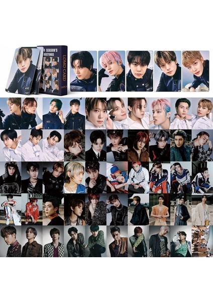 Nct 127 Photocards 55PCS Nct 127 2024 Sezonun Selamlar Yeni Albüm Kartları Poster Mini Nct Fotoğraf Kartları 127 Hayranlar Için Fotoğraf Albümü (Yurt Dışından)