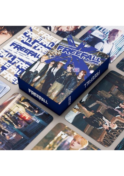 Kpop 55PCS Txt Fotocards Txt Txt Freefall Yeni Albüm Kartları Txt Mini Lomo Kartları Txt 2023 Fotoğraf Kartları Hayranları Için (Yurt Dışından) fiyatları