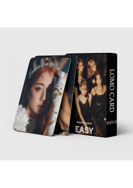 Elefad 55 x Le Sserafim Fotoğraf Kartları Sserafim Kolay Yeni Albüm Lesserafim Lomo Kartpostallar Hediyesi Hayranlar Için (Yurt Dışından) fiyatları