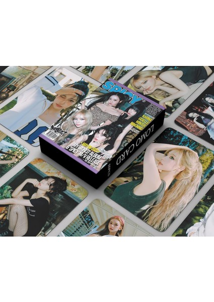 55PCS Aespa Lomo Fotokard Kartları Aespa Baharatlı Yeni Albüm Lomo Kartları Aespa Kartpostallar Için (Yurt Dışından) fiyatları