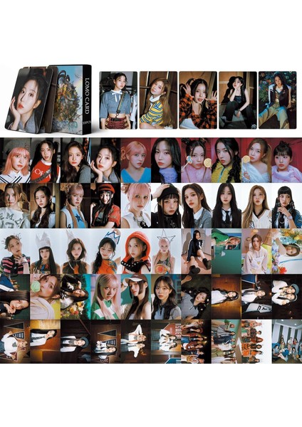 Nmixx Photocards 55PCS Nmixx Experigo Roman Albüm Lomo Kart Nmixx Mini Fotoğraf Kartları Nmixx Fanlar Için Poster Kartları (Experigo 2) (Yurt Dışından)