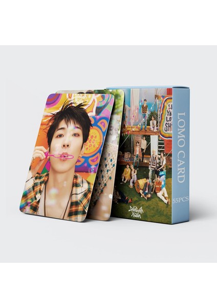 55PCS On Yedi On Yedinci Cennet Yeni Albüm On Yedi Merch Mini Fotoğraf Kartpostallar Için (Yurt Dışından)