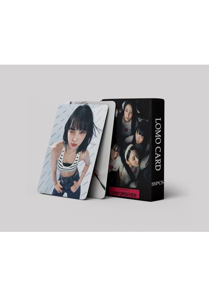 Lesserafim Lomo 55PCS Lesserafim Unforgiven Yeni Albüm Lesserafim Kartpostallar Hediyesi Hayranlar Için (Yurt Dışından) fiyatları