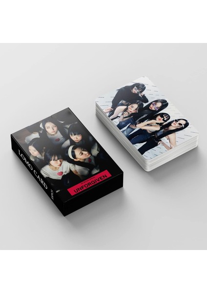 Lesserafim Lomo 55PCS Lesserafim Unforgiven Yeni Albüm Lesserafim Kartpostallar Hediyesi Hayranlar Için (Yurt Dışından) fırsatları