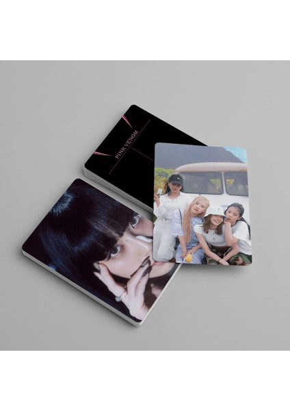 Elefad 55PCS Blackpink Lomo Photocards Blackpink Grup Fotoğraf Bp Doğum Pembe Yeni Albüm Kartları Bp 2022 Mini Kartpostallar Kpop Bp Fans Fans Için Set , (ER-029) (Yurt Dışından) modelleri