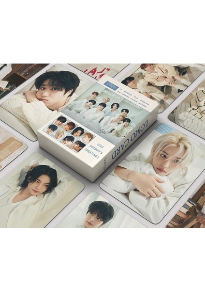 Elefad 55PCS Stray Kids Lomo Kartları Sokak Kids 2024 Sezonun Selamlar Yeni Albüm Stray Kids Kartpostalları Hayranlar Için (Yurt Dışından) fiyatları