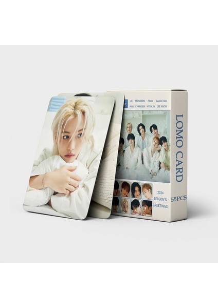 Elefad 55PCS Stray Kids Lomo Kartları Sokak Kids 2024 Sezonun Selamlar Yeni Albüm Stray Kids Kartpostalları Hayranlar Için (Yurt Dışından) modelleri
