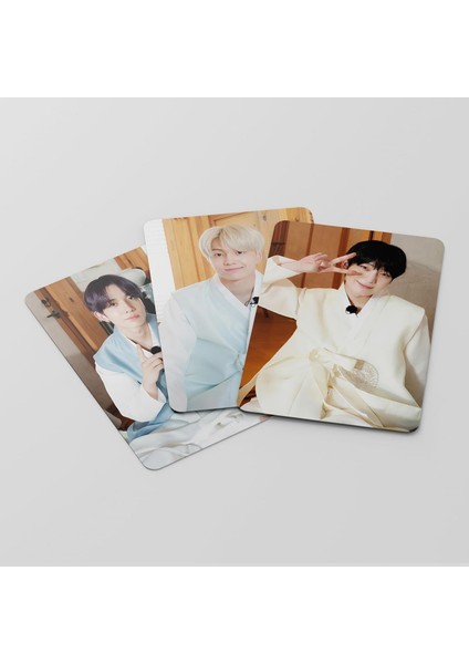 55PCS Entrypen Happy Chuseok Selamlama 2023 Yeni Albüm Entrypen Merch Mini Photocards Hediyesi Hayranlar Için (Yurt Dışından)
