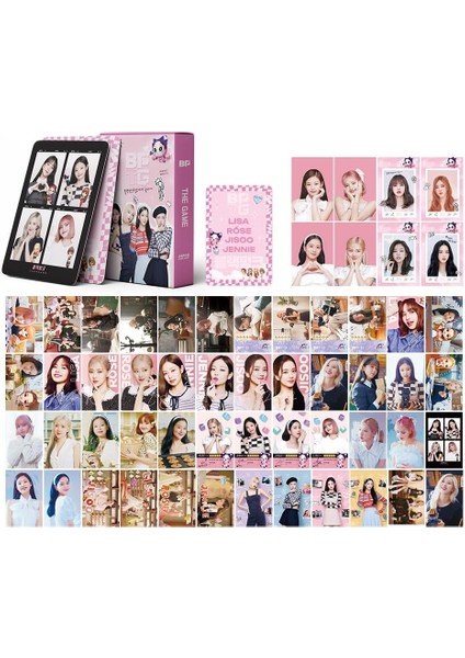 55PCS Blackpink Lomo Kartları Blackpink Photocards Bp Oyun Yeni Albüm Bp 2023 Kartpostallar Için (Bptg) (Yurt Dışından)
