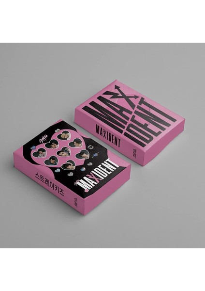 Elefad 55PCS Stray Kids Lomo Kartları Maxident Stray Kids Yeni Albüm Mini Fotoğraf Kartları Sokak Çocuk Poster Kartları Hayranları (ER-037) (Yurt Dışından) fiyatları