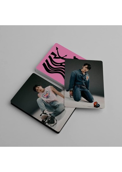 Elefad 55PCS Stray Kids Lomo Kartları Maxident Stray Kids Yeni Albüm Mini Fotoğraf Kartları Sokak Çocuk Poster Kartları Hayranları (ER-037) (Yurt Dışından) modelleri