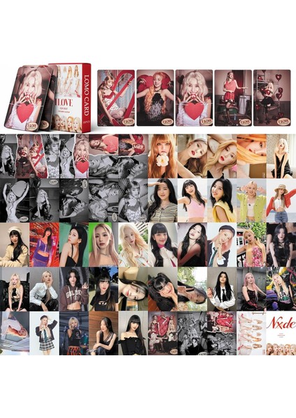 Elefad (G) I-Dle Lomo Fotoğraf Kartları 55PCS (G) I-Dle I-Dle I Seviyorum Fotocardlar (G) I-Dle Mını Lomo Kartları Fans Için Hayal (G) I-Dle ER-051 (Yurt Dışından)