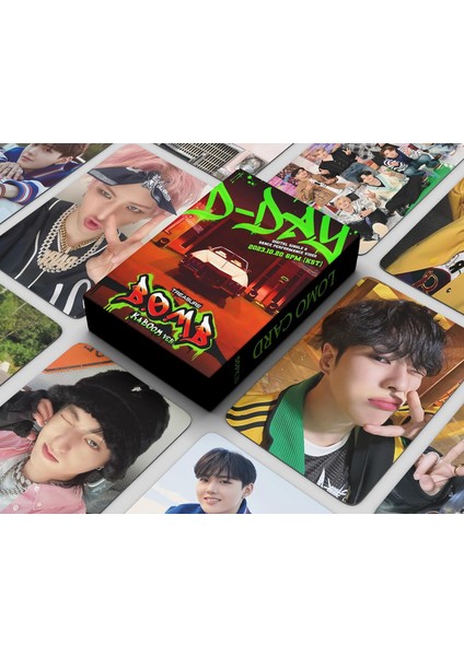 Hazine Lomo Kartları 55PCS Hazine B.o.m.b Yeni Albüm Treasure Mini Fotocards Hayranları Için (Yurt Dışından) fiyatları