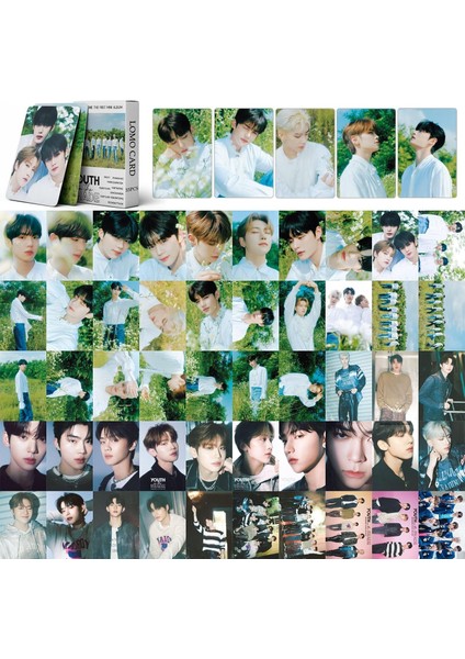 55PCS Kpop Zb1 Lomo Kartları Zerobaseone Gölgede Gençlik Yeni Albüm Zerobaseone Kartpostal Kartları Hayranlar Için Kartlar (Yurt Dışından)