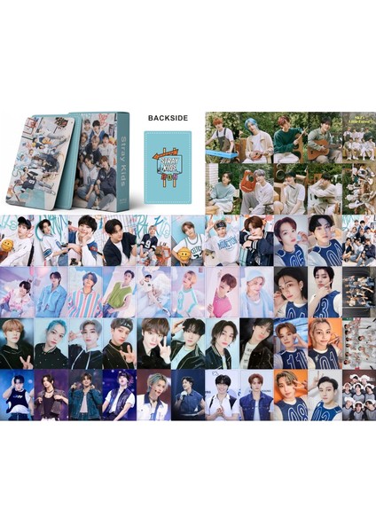 55PCS Sokak Kids Lomo Kartları Sokak Çocuk Skz's Little Forest Albüm Yeni Sokak Çocuk Kartpostalları Hayranlar Için (B) (Yurt Dışından) modelleri