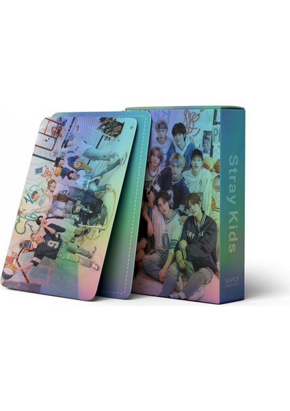 55PCS Sokak Kids Lomo Kartları Sokak Çocuk Skz's Little Forest Albüm Yeni Sokak Çocuk Kartpostalları Hayranlar Için (B) (Yurt Dışından)