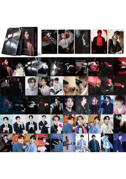 55PCS Bangtan Boys Lomo Bts Kartları Jungkook Kişisel Fotoğraflar Için Mini Kartpostallar (Yurt Dışından)