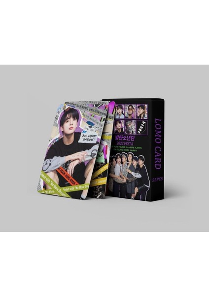 55PCS Bangtan Boys Lomo Kartları Bts Photocards Bangtan Erkekler 2022 Festa Yeni Albik Bangtan Boys Kartpostal (Yurt Dışından)
