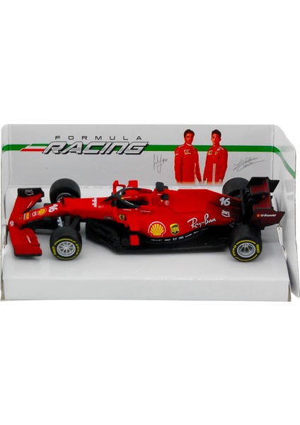 Bburago 1/43 2021 Ferrari SF21 F1#16 Charles Leclerc Pres Döküm Model Araba 36829 (Yurt Dışından) fırsatları