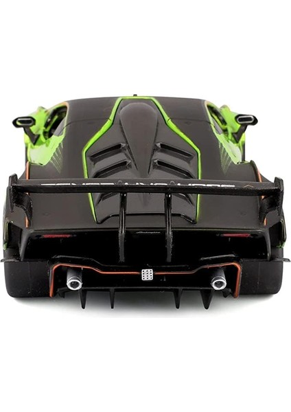 Lambo Essenza SCV12#63 Yeşil Metalik ve Siyah Yarış Serisi 1/24 Pres Döküm Model Araba, Bburago 28017GRN (Yurt Dışından) fırsatları
