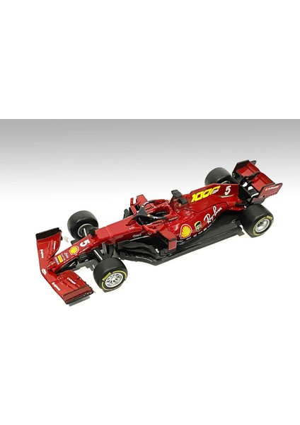 Model Araba Spor 1:43 2020 Ferrari Racing SF1000 Formula 1 F1 5 Sebastian Vettel (Yurt Dışından)