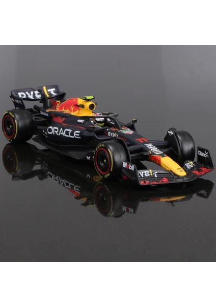 Bburago 1:43 2023 F1 Red Bull RB19 11 # Sergio Perez Ferrari Mercedes Formula Yarışı Alaşım Araba Döküm Modeli (RB19 11 # W/kask Sürücüsü) (Yurt Dışından)