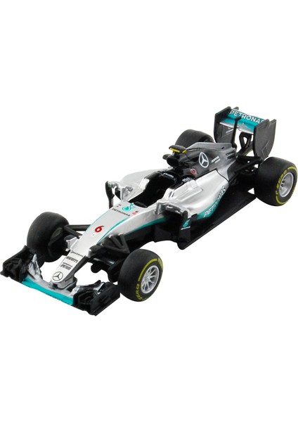 Bburago Mercedes-Benz W07 H F1#6 Nico Rosberg 2016 1/43 Pres Döküm Model Araba 38026 (Yurt Dışından)