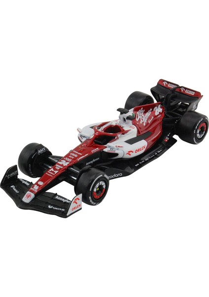 Bburago Alfa Romeo F1 C42#24 Guanyu Zhou 2022 1/43 Pres Döküm Model Araba 38067 (Yurt Dışından)