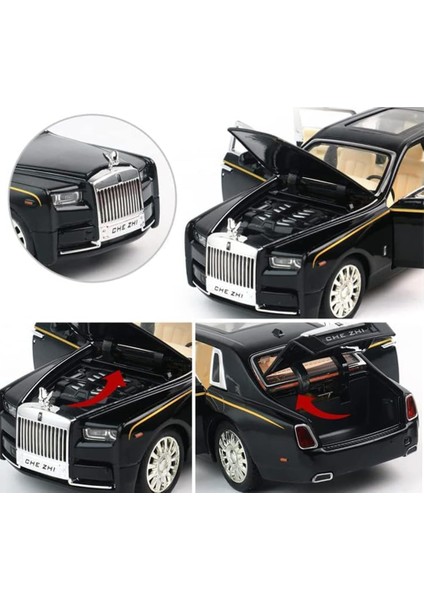 1: 32 Rolls Royce Phantom Alaşım Sesli ve Işıklı Echo Araba Modeli Oyuncak, Sesli ve Işıklı, Çocuklar ve Erkek Çocuklar Için 6 Yapraklı Kapı Açma Hediyesi, Koleksiyonluk (Siyah) (Yurt Dışından) fiyatları