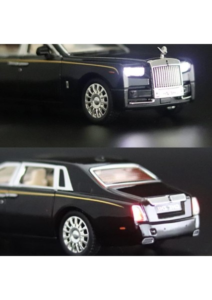 1: 32 Rolls Royce Phantom Alaşım Sesli ve Işıklı Echo Araba Modeli Oyuncak, Sesli ve Işıklı, Çocuklar ve Erkek Çocuklar Için 6 Yapraklı Kapı Açma Hediyesi, Koleksiyonluk (Siyah) (Yurt Dışından) fırsatları