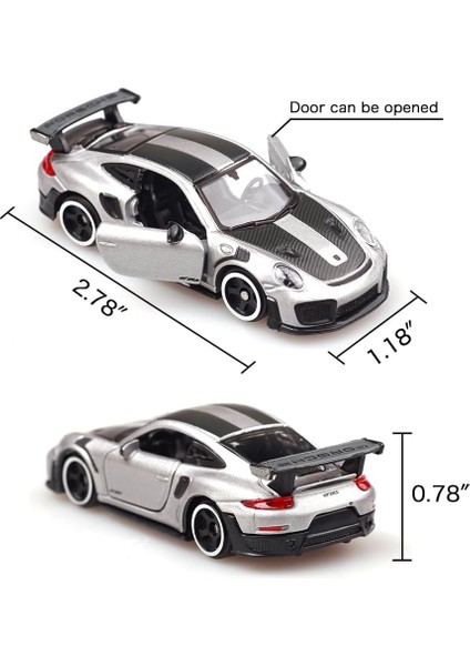 Bburago Araba Modeli 1:64 Ölçekli Alaşım Koleksiyon Döküm, Porsche 911 Gt2 Rs, Araba Oyuncak Çocuklar Için Hediyeler (Yurt Dışından) fiyatları