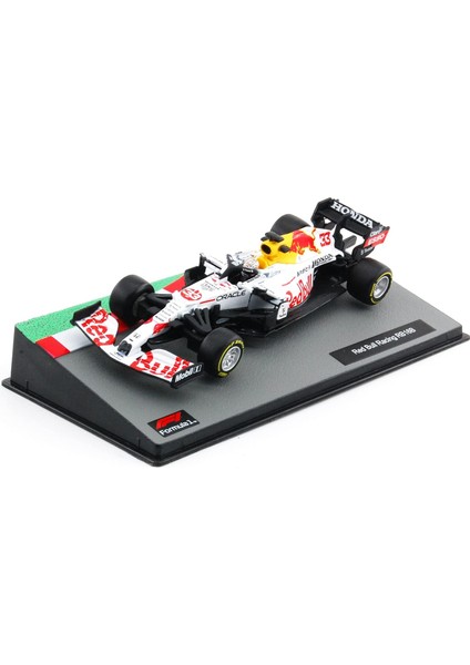 Bburago 1:43 Red Bull 2021 RB16B #33 RB18 Türkiye F1 Formula Araba Statik Döküm Araçlar Koleksiyon Model Yarış Arabası Oyuncaklar (RB16B #33 Akrilik Kutu Beyaz) (Yurt Dışından)