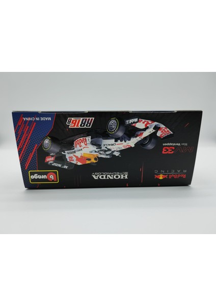 Bburago 1:43 Red Bull 2021 RB16B #33 RB18 Türkiye F1 Formula Araba Statik Döküm Araçlar Koleksiyon Model Yarış Arabası Oyuncaklar (RB16B #33 Akrilik Kutu Beyaz) (Yurt Dışından) indirimleri