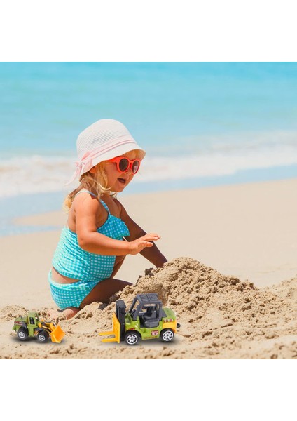 Mini Inşaat Kamyonu Oyuncakları, Küçük Inşaat Oyuncakları 6 Adet Döküm Inşaat Araçları Traktör Oyuncakları Kum Araç Playset Forklift Silindir Damperli Kamyon Traktör Ekskavatör Bul (Yurt Dışından) fırsatları