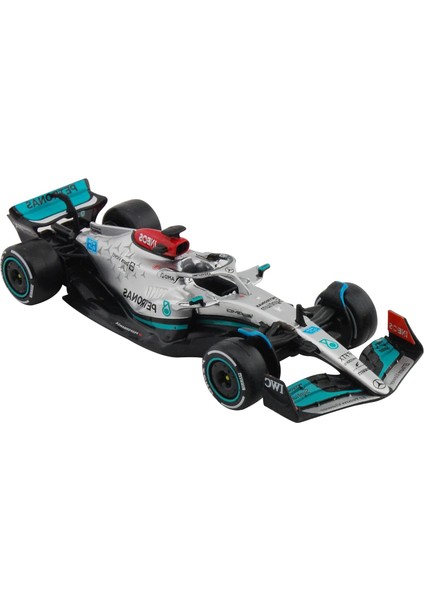 Bburago Mercedes-Amg F1#63 George Russell 2022 1/43 Pres Döküm Model Araba 38065 (Yurt Dışından)