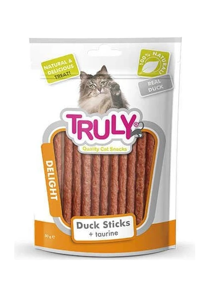 Yumuşak Kedi Ödülü Ördek Stick 50 Gr