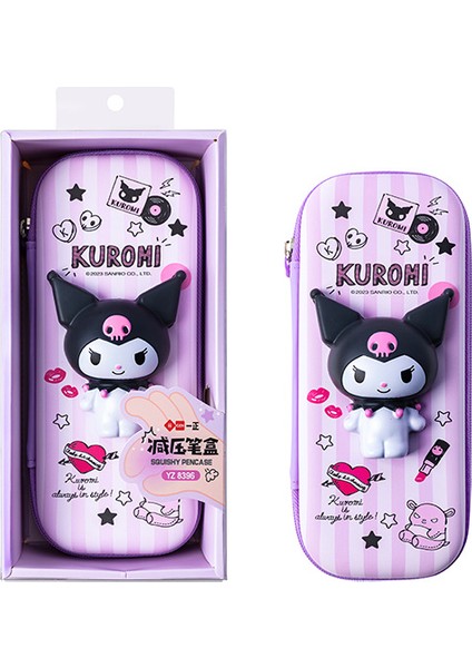 Sanrio Aile Görüntü Dekompresyon Kalem Kutusu Çok Fonksiyonlu Öğrenci Kırtasiye Kutusu Çocuk Kalem Kutusu (Yurt Dışından) fırsatları