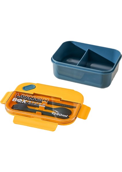 Öğle Yemeği Kutusu Plastik Mikrodalga Öğle Yemeği Kutusu Öğrenci Ofis Çalışanı Yemek Kabı Sofra Takımı (Yurt Dışından)