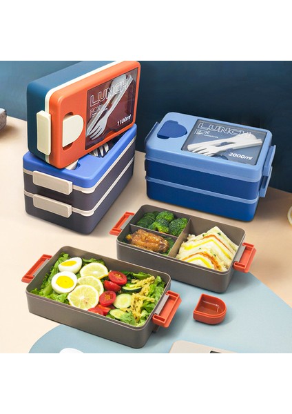 Ofis Çalışanları Için Çift Katmanlı, Mühürlü Öğle Yemeği Kutusu ve Öğrenciler Için Bölmeli Öğle Yemeği Kutusu (Yurt Dışından) indirimleri