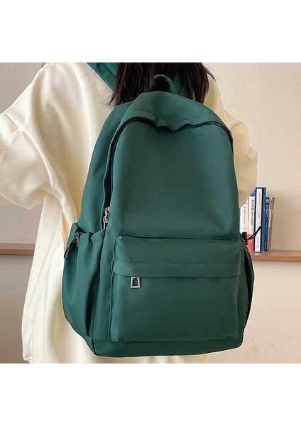 Yüksek Yüz Değeri Ins Büyük Kapasiteli Ortaokul Lise Öğrencisi Omuz Çantası/şık Minimalist Üniversite Sırt Çantası, DL046 (Yurt Dışından)