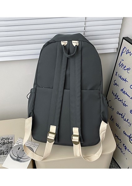 Yüksek Yüz Değeri Ins Büyük Kapasiteli Ortaokul Lise Öğrencisi Omuz Çantası/şık Minimalist Üniversite Sırt Çantası, DL046 (Yurt Dışından) modelleri