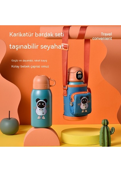 Pipetli Çocuklar Için Akıllı Bardak Gıda Sınıfı 316 Ilkokul Öğrencisi Erkek Eğik Omuzlu Su Bardağı Anaokulu Kız Bardağı (Yurt Dışından) modelleri