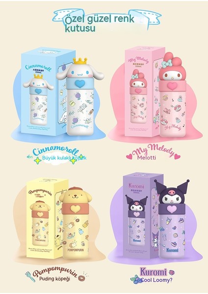 Termos Bardak Kız Yüksek Yüz Değeri Süper Sevimli Su Bardağı Taşınabilir Öğrenci Ofisi (Yurt Dışından) modelleri