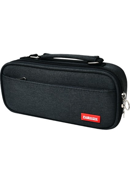 Kanvas Kalem Çantası Büyük Kapasiteli Basit Çok Fonksiyonlu Kalem Çantası Lise Ortaokul Öğrencisi Kırtasiye Çantası (Yurt Dışından) fiyatları