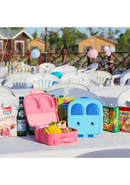 Tavşan Çocuk Öğle Yemeği Kutusu/öğrenci Öğle Yemeği Kutusu Taşınabilir Bölme Öğle Yemeği Kutusu/mikrodalga Isıtmalı Öğle Yemeği Kutusu (Yurt Dışından) fırsatları