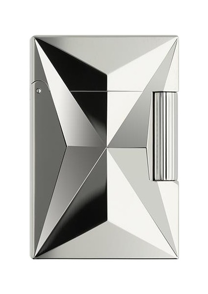 Ligne 2 Chrome Fire x Luxury Gümüş Puro Çakmağı 18610