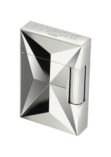 Ligne 2 Chrome Fire x Luxury Gümüş Puro Çakmağı 18610