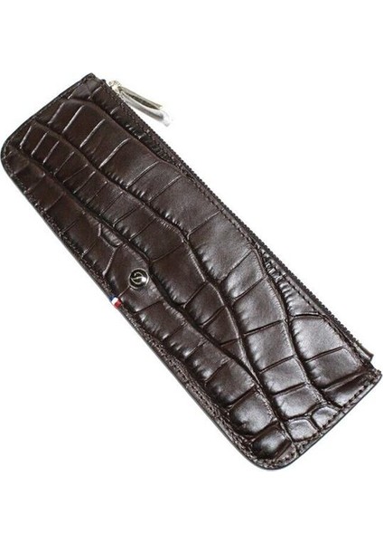 Croco Dandy Kahverengi Kalem Çantası 180162